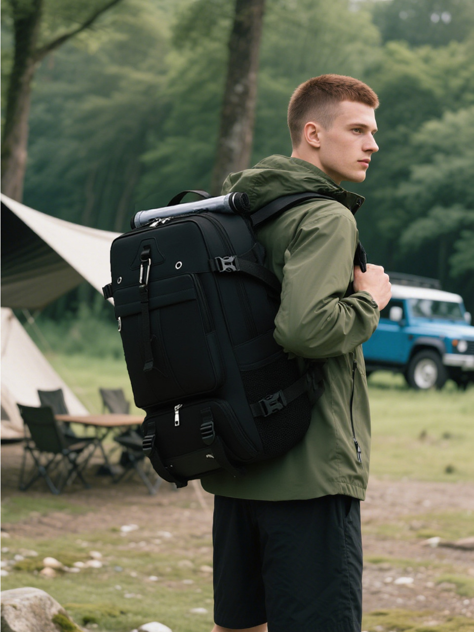 Laptop Bag - Mochila de viaje grande de 60