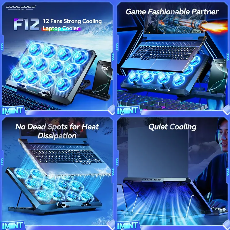 Laptop Stand - Base de Refrigeración para Portátil COOLCOLD