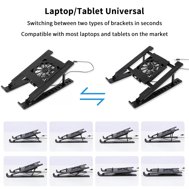 Base de Refrigeración Plegable - Laptop Cooling Pad reseña y precio