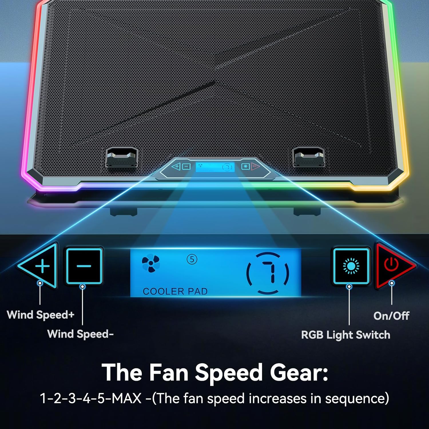 Almohadilla de refrigeración R - Laptop Cooling Pad reseña y precio