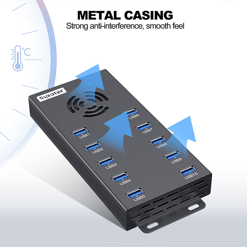 Sipolar A-423 Hub de Carga USB - Usb Hub reseña y precio