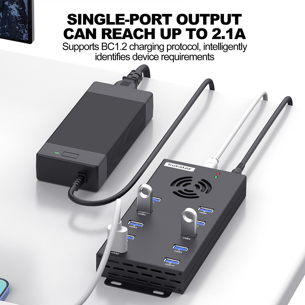 Sipolar A-423 Hub de Carga USB - Usb Hub reseña y precio