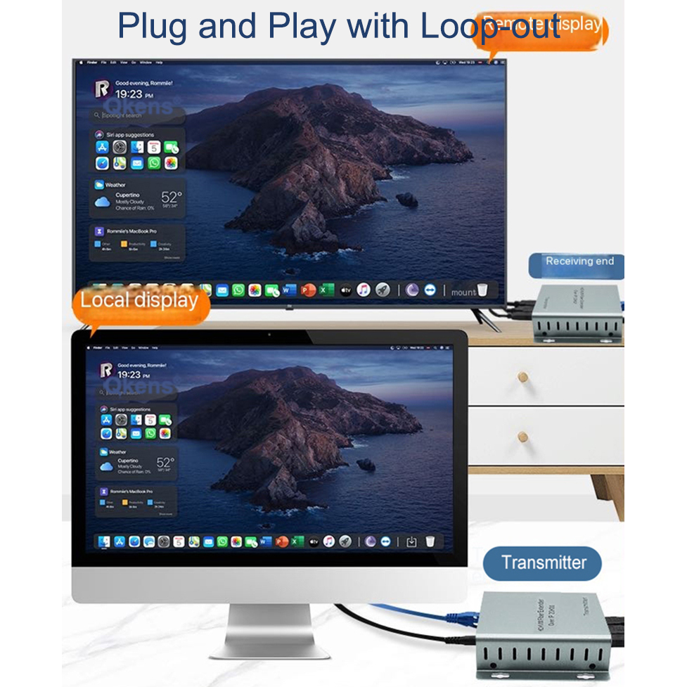 Extensor HDMI USB KVM sobre IP - Hdmi Cable reseña y precio