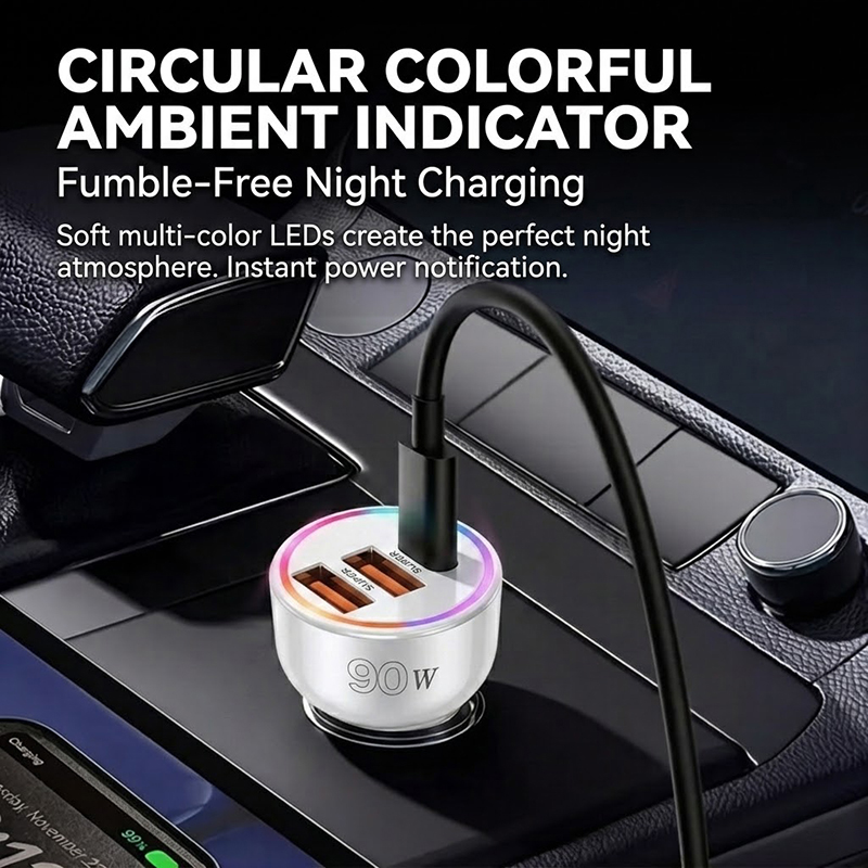 Adaptador de cargador de coche - Usb C Hub reseña y precio